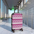 Fair Isle Knitting Cabin Suitcase